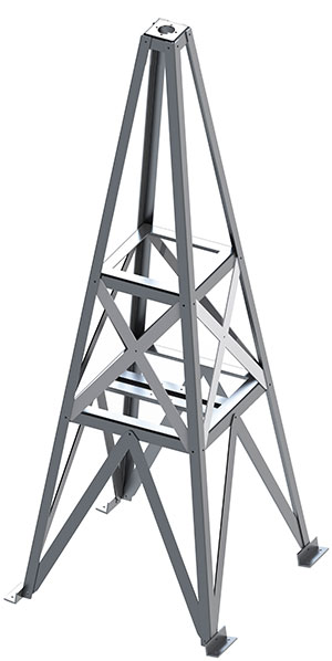 IO-815HD Roof Tower